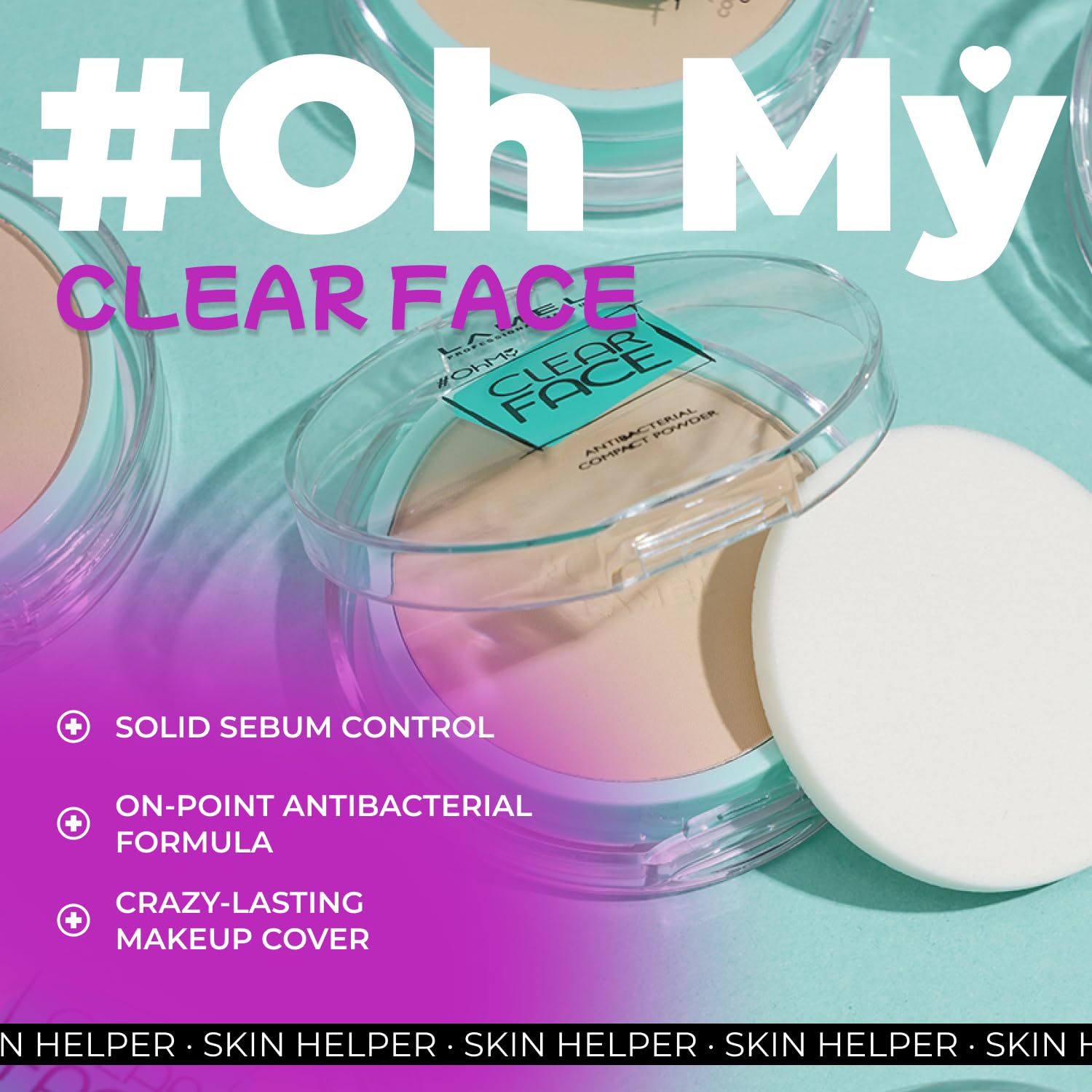 Buy LAMEL Oh My Clear Face Powder №401 Light Natural in Pakistan