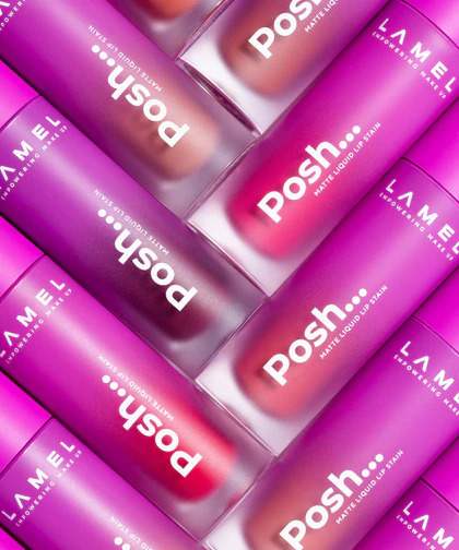 Buy LAMEL Posh Matte Liquid Lip Stain №404 Blush Pink in Pakistan