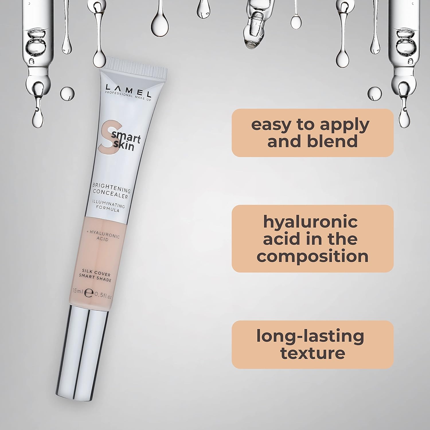 Buy LAMEL Smart Skin Brightening Concealer №401 Light Beige in Pakistan