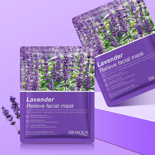 Buy BIOAQUA Lavender Relive Face Sheet Mask in Pakistan