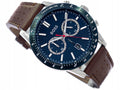 Buy Hugo Boss Allure Quartz Blue Dial Brown Strap Men's Watch - 1513921 in Pakistan