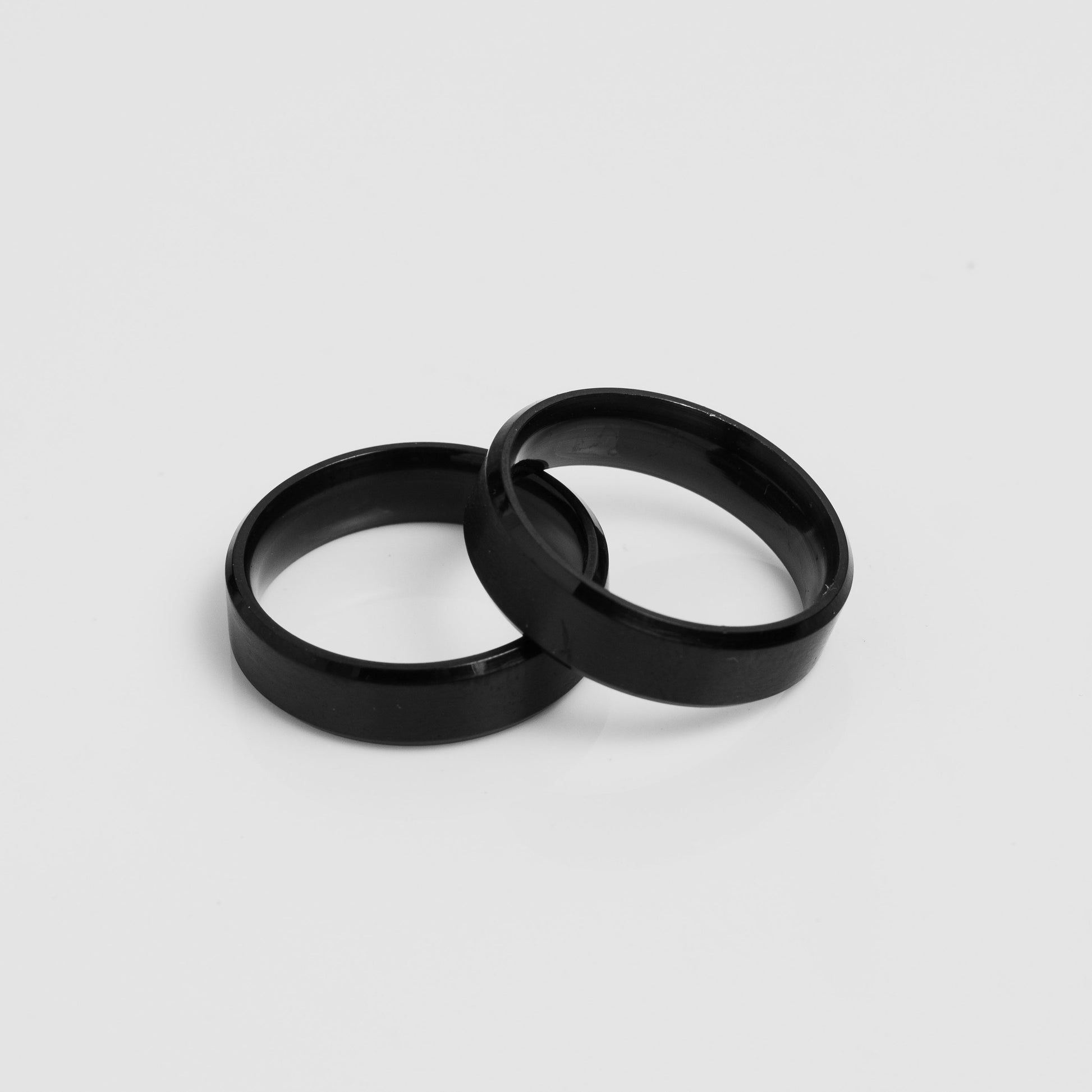 Buy Matte Stroked Black Ring in Pakistan