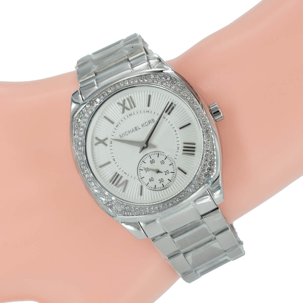 Buy Michael Kors Womens Bryn Silver Dial Stainless Steel Watch - Mk6133 in Pakistan