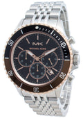 Buy Michael Kors Mens Silver Stainless Steel Black Dial 44mm Watch - Mk8725 in Pakistan