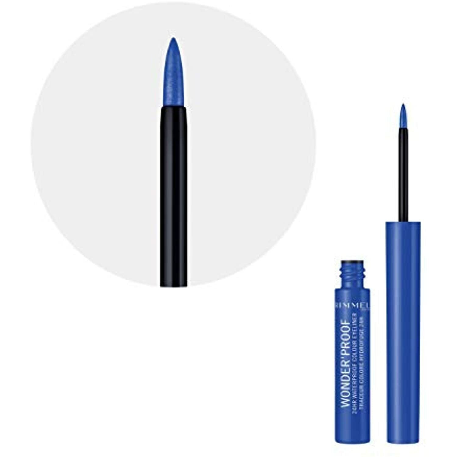 Buy Rimmel London Wonder Proof Waterproof Eyeliner - 005 Pure Blue in Pakistan