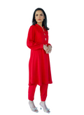 Buy Magenta Irish Linen 2 Pc in Pakistan