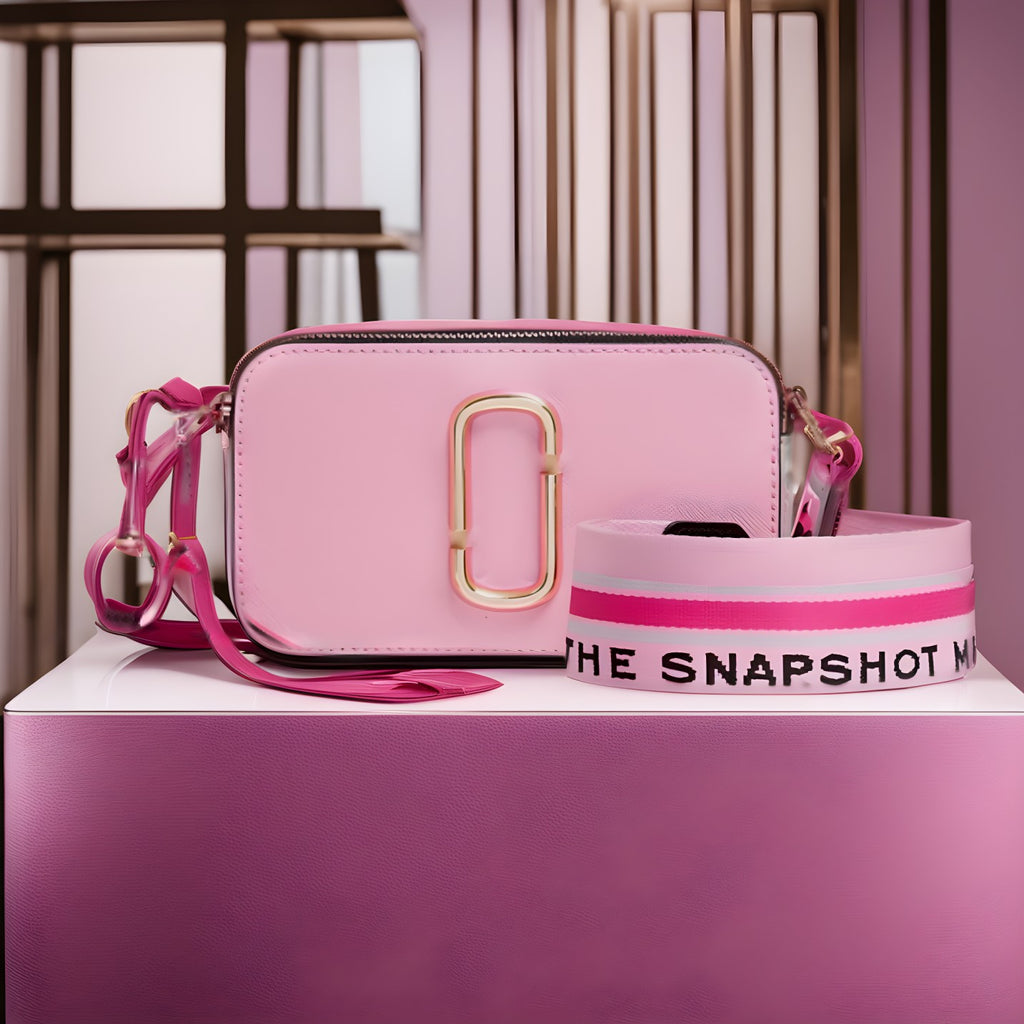 Marc Jacobs] The Snapshot Camera Bag M0015373 TART PINK MULTI