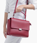 Buy Maroon mini messenger bag in Pakistan