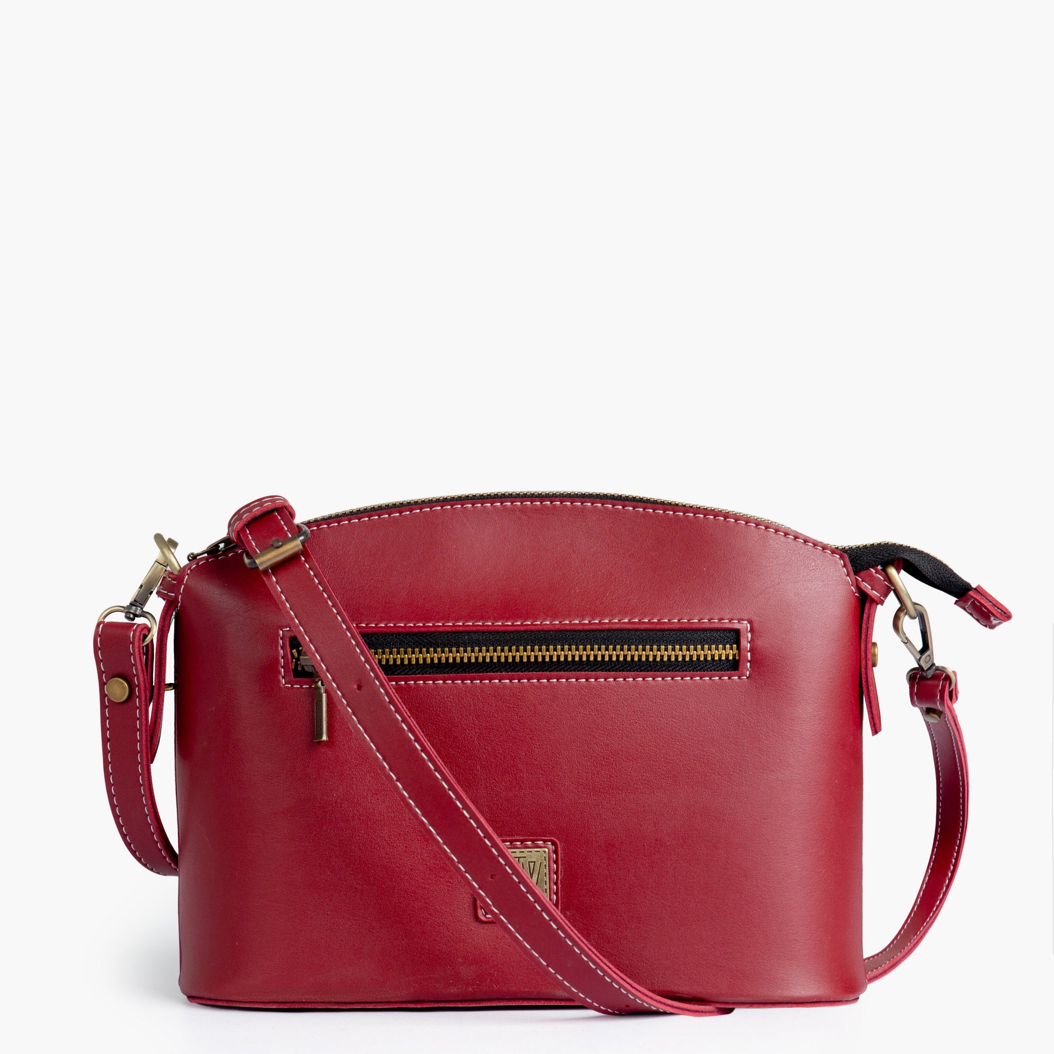 Buy Maroon dome cross-body bag in Pakistan