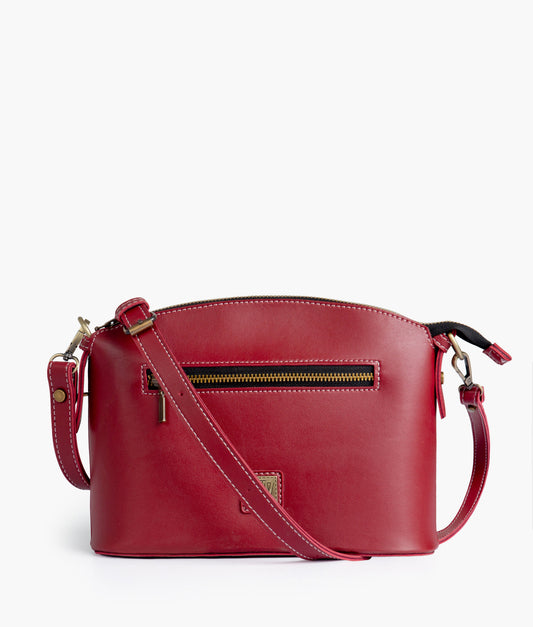 Buy Maroon dome cross-body bag in Pakistan