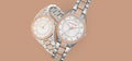 Buy Michael Kors Analog White Dial Two Tone Stainless Steel Women's Watch - MK4388 in Pakistan