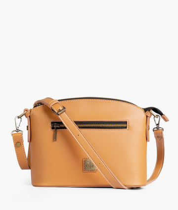 Buy Mustard dome cross-body bag in Pakistan