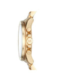 Buy Michael Kors Womens Quartz Chronograph Stainless Steel Gold Dial 40mm Watch - Mk6366 in Pakistan