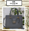 Buy Coach Grace Carryall Carriage Logo Satchel Granite Leather Bag Small - Vinee in Pakistan