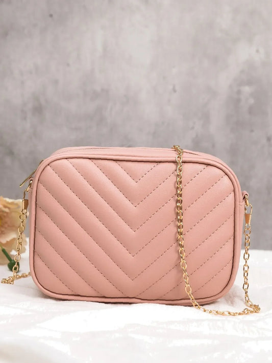 Buy Chevron Charm Crossbody Bag in Pakistan