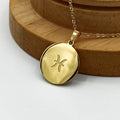 Buy Pisces Zodiac Necklace, Gold Stainless Steel in Pakistan