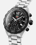 Buy Tag Heuer Formula 1 Quartz Black Dial Silver Steel Strap Watch for Men - CAZ1010.BA0842 in Pakistan