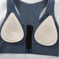 Buy Sylas Zipper Pushup Sports Bra in Pakistan