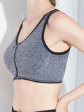 Buy Pearl Zipper Pushup Sports Bra in Pakistan