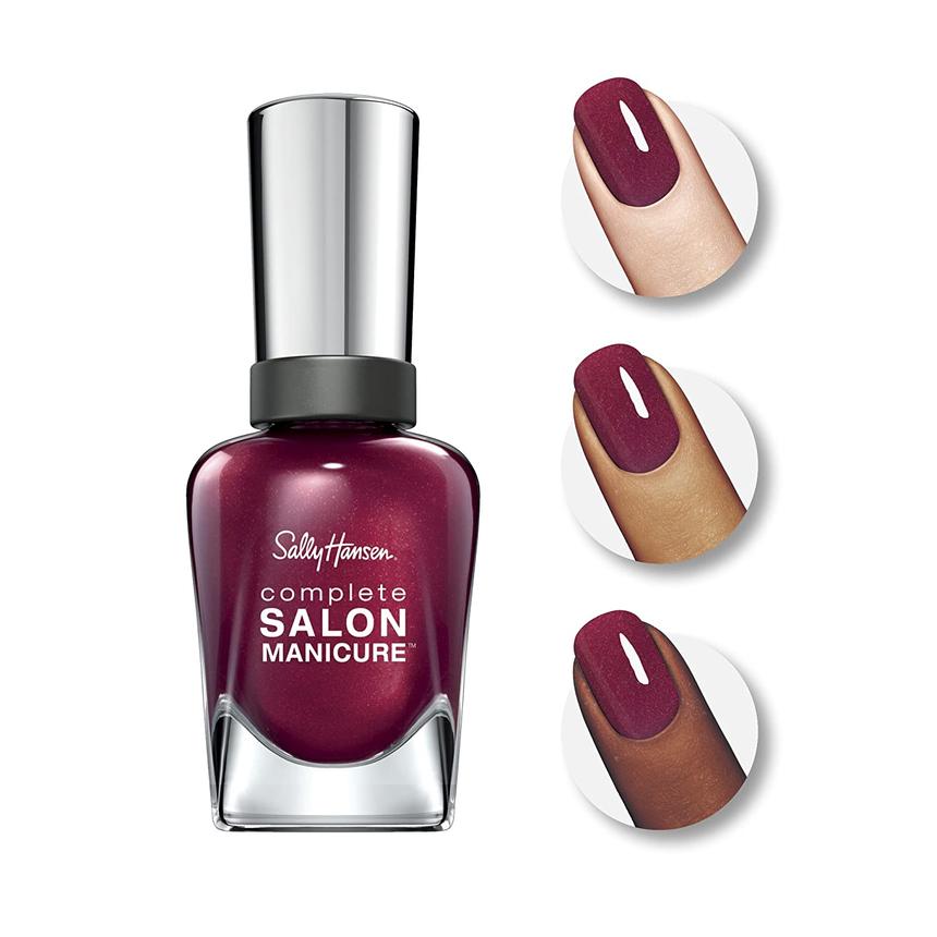 Buy Sally Hansen Salon Manicure Nail Polish - 411 Wine in Pakistan