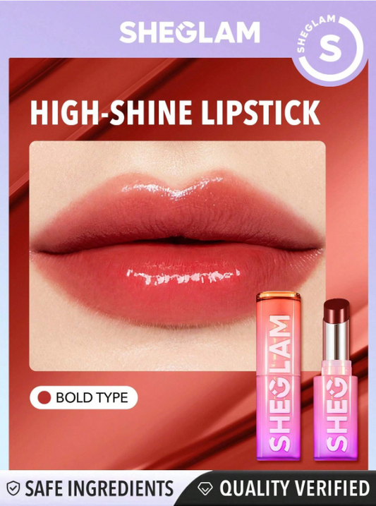 Buy SHEGLAM Mirror Kiss High-Shine Lipstick-Bold Type in Pakistan