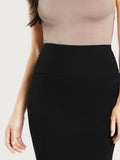 Buy Shein Elasticized High-Rise Pencil Skirt in Pakistan