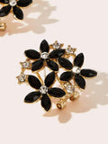 Buy Shein Flower Decor Stud Earrings 1pair in Pakistan