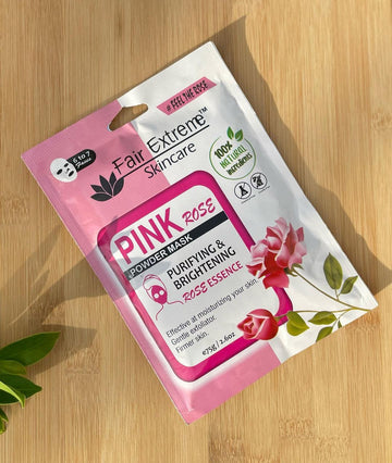 Buy Fair Extreme Pink Rose Powder Mask - 75g in Pakistan