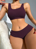 Buy SHEIN Solid Seamless Lingerie Set in Pakistan