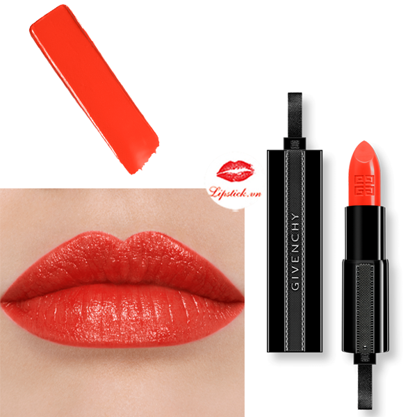 Buy Givenchy Rouge Interdit Satin Lipstick - 15 Orange Adrenaline in Pakistan