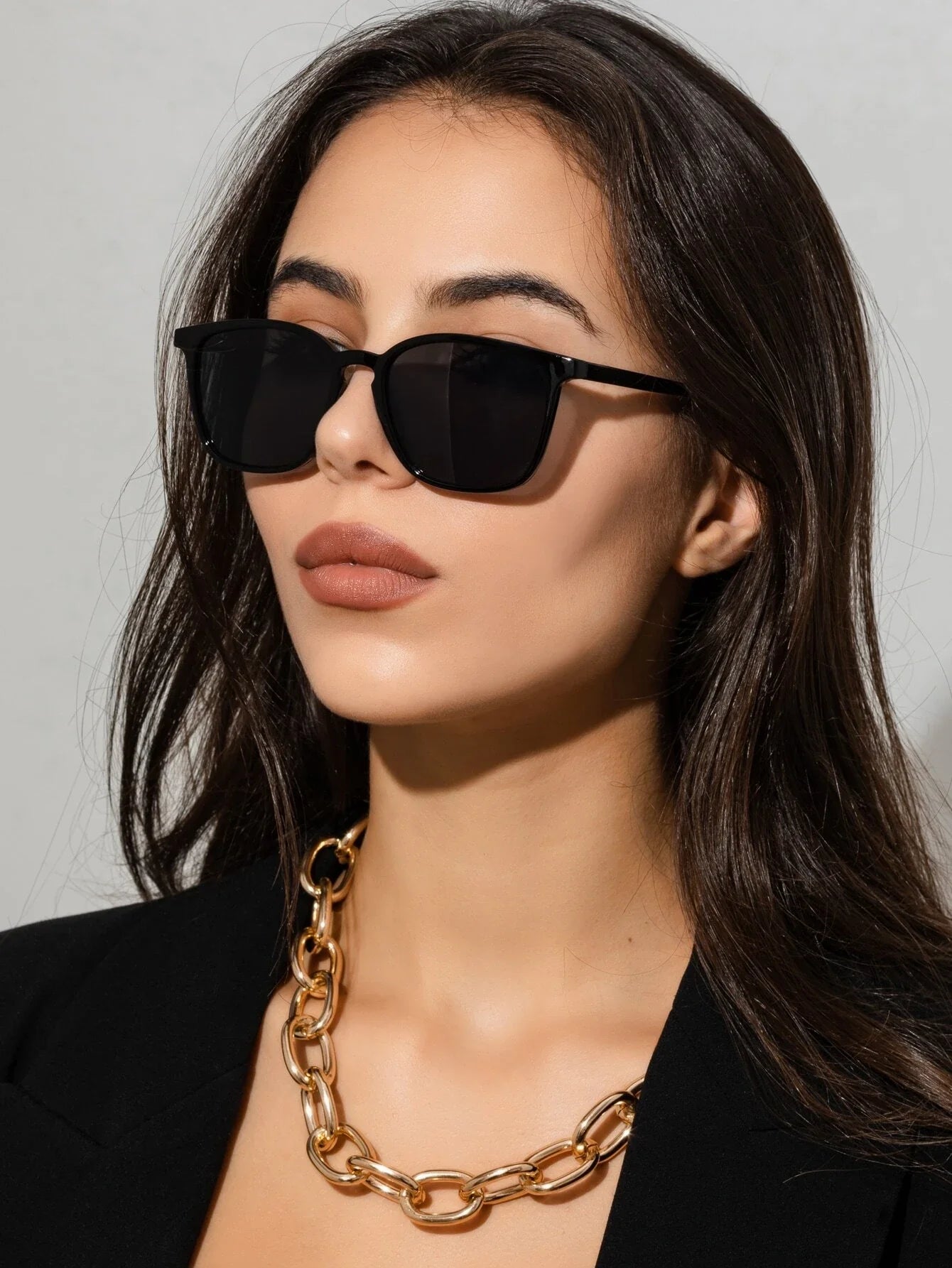 Buy Shein Square Frame Fashion Glasses in Pakistan