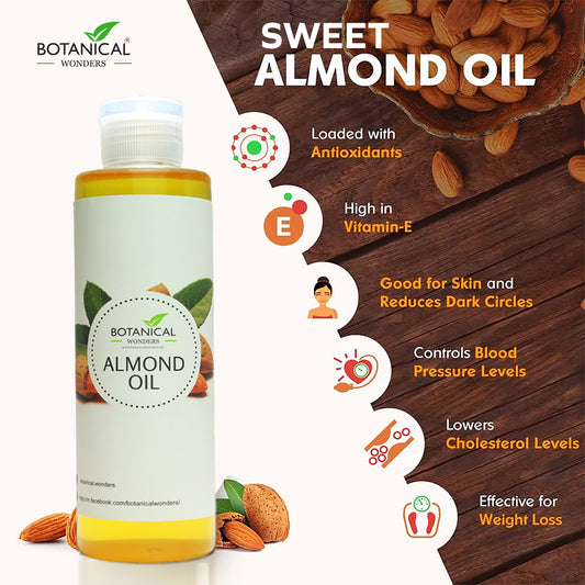 Buy Botanical Wonders Sweet Almond Oil - 200ml in Pakistan