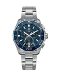 Buy Tag Heuer Carrera Blue Dial Silver Steel Strap Watch for Men - CAY111B.BA0927 in Pakistan