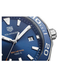 Buy Tag Heuer Aquaracer Blue Dial Silver Steel Strap Watch for Men - WAY101C.BA0746 in Pakistan