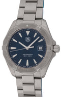 Buy Tag Heuer Aquaracer Blue Dial Silver Steel Strap Watch for Men - WAY1112.BA0928 in Pakistan