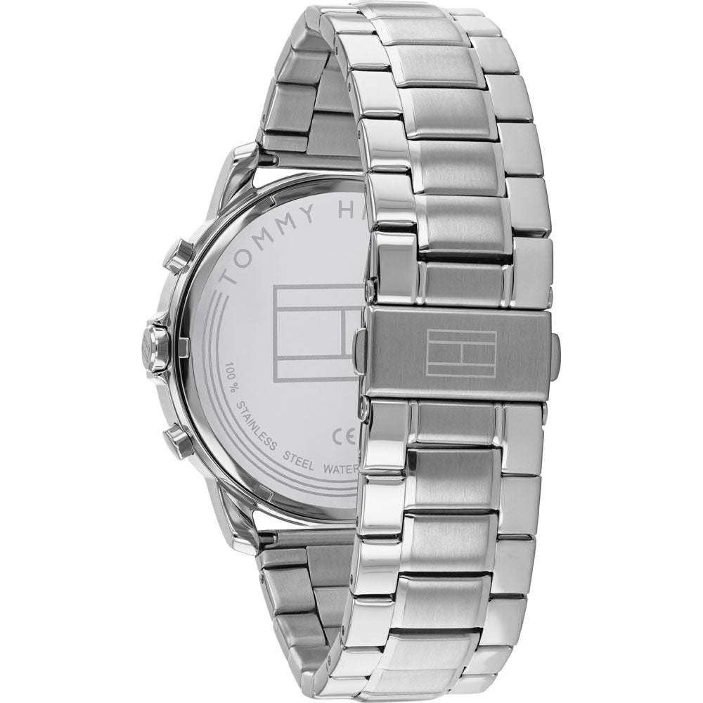 Buy Tommy Hilfiger Men's Quartz Silver Stainless Steel Grey Dial 46mm Watch 1791794 in Pakistan