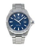 Buy Tag Heuer Aquaracer Blue Dial Silver Steel Strap Watch for Men - WAY1112.BA0928 in Pakistan