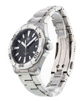 Buy Tag Heuer Aquaracer Black Dial Silver Steel Strap Watch for Men - WBD1110.BA0928 in Pakistan