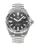 Buy TAG Heuer Aquaracer Calibre 5 Automatic Grey Dial Silver Steel Strap Watch for Men - WBD2113.BA0928 in Pakistan