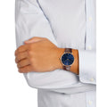 Buy Tommy Hilfiger James Blue Dial Brown Leather Strap Watch for Men - 1710354 in Pakistan