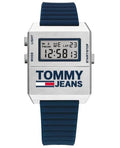 Buy Tommy Hilfiger Mens Digital Silicone Strap Silver Dial 32mm Watch - 1791673 in Pakistan