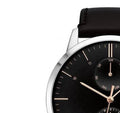 Buy Tommy Hilfiger Mens Quartz Leather Strap Black Dial 44mm Watch - 1710406 in Pakistan