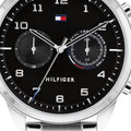 Buy Tommy Hilfiger Mens Quartz Stainless Steel Black Dial 44mm Watch - 1791784 in Pakistan