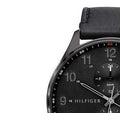 Buy Tommy Hilfiger Mens Quartz Leather Strap Black Dial 44mm Watch - 1791711 in Pakistan