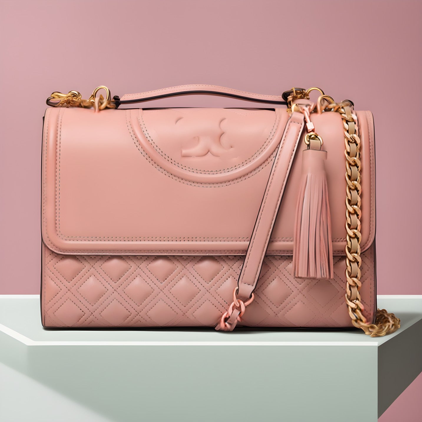 Tory burch discount fleming pink magnolia