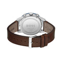 Buy Hugo Boss Allure Quartz Blue Dial Brown Strap Men's Watch - 1513921 in Pakistan