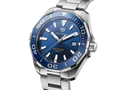 Buy Tag Heuer Aquaracer Blue Dial Silver Steel Strap Watch for Men - WAY101C.BA0746 in Pakistan