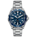 Buy Tag Heuer Aquaracer Blue Dial Silver Steel Strap Watch for Men - WAY101C.BA0746 in Pakistan