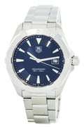 Buy Tag Heuer Aquaracer Blue Dial Silver Steel Strap Watch for Men - WAY1112.BA0928 in Pakistan