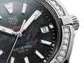 Buy Tag Heuer Aquaracer Black Dial with Diamonds Silver Steel Strap Watch for for Women - WAY131P.BA0748 in Pakistan